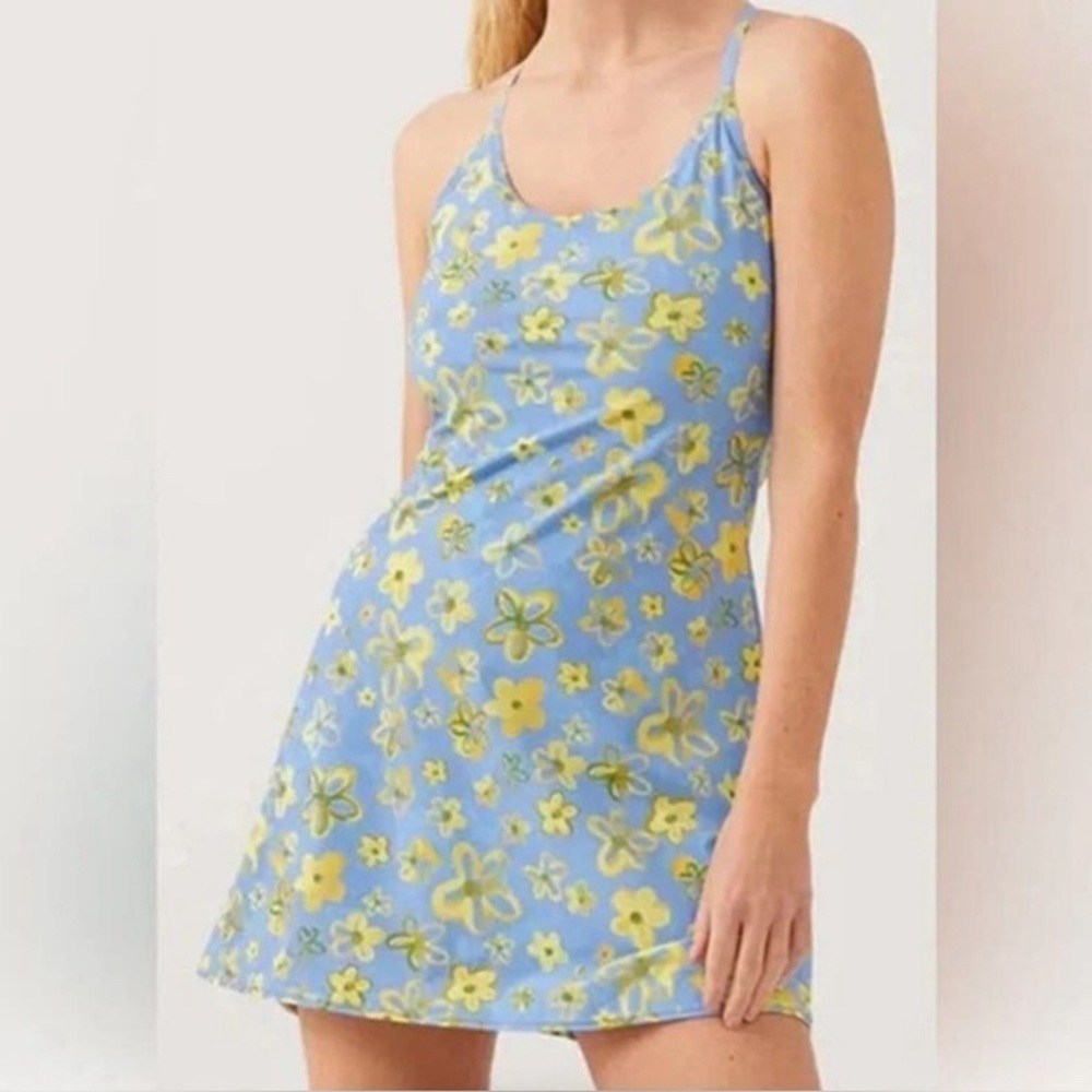 Outdoor Voices The Exercise Dress In a Daze Daisy Size Large